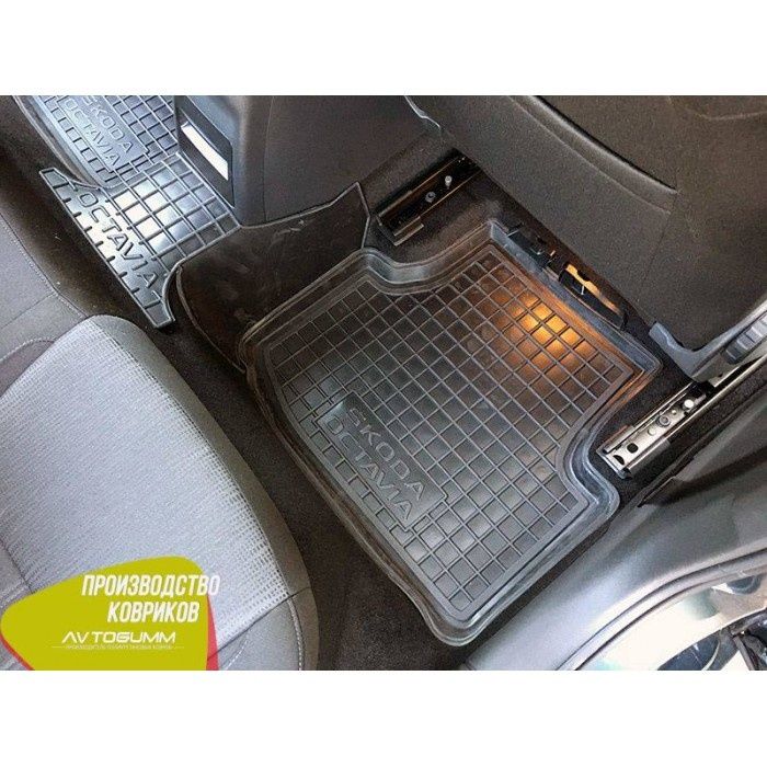 коврики в салон Skoda Octavia A7 2013+ Шкода Октавия / Актавия автогум
