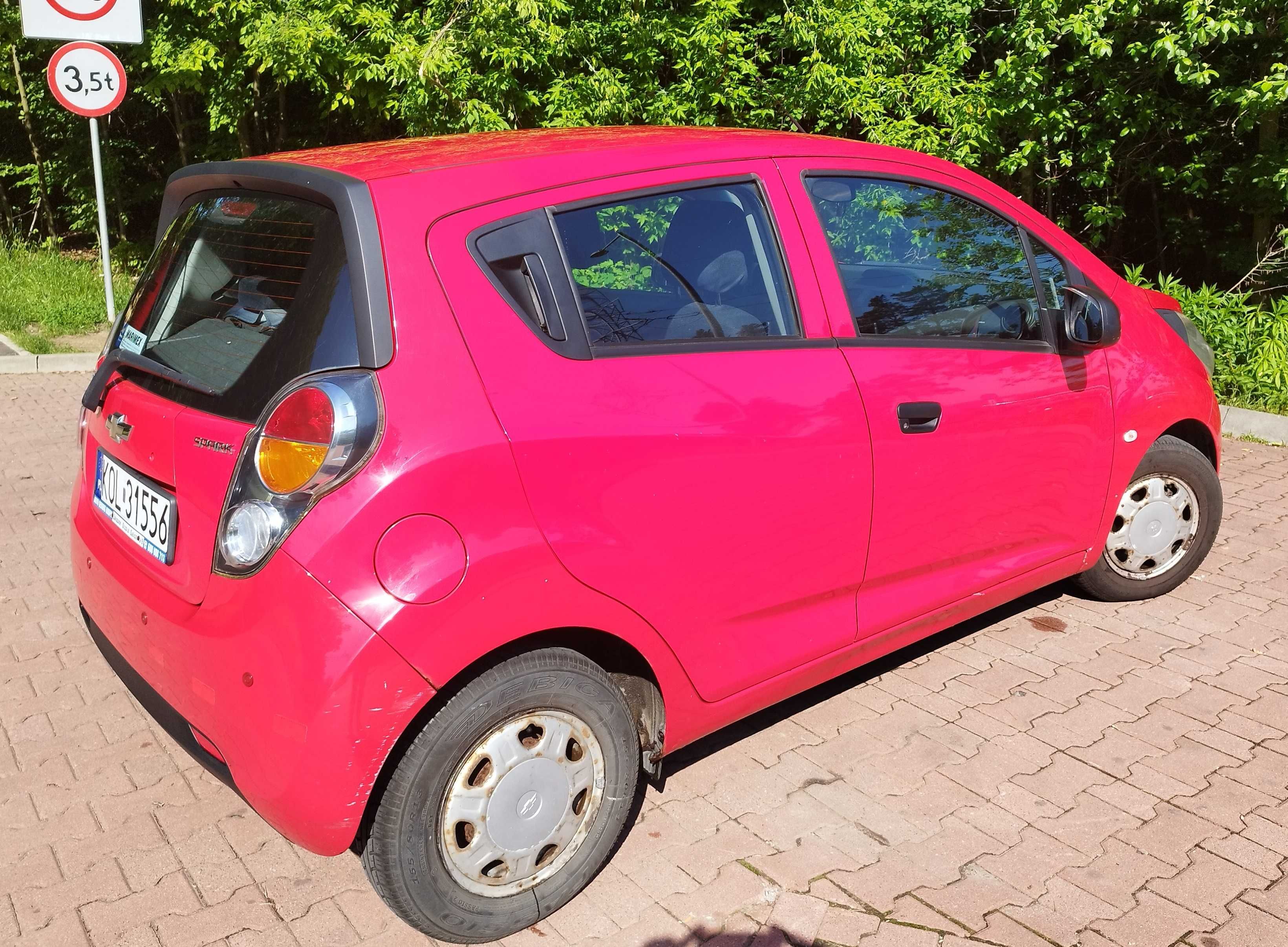 Chevrolet Spark z LPG 2012r doinwestowany + Yanosik alert