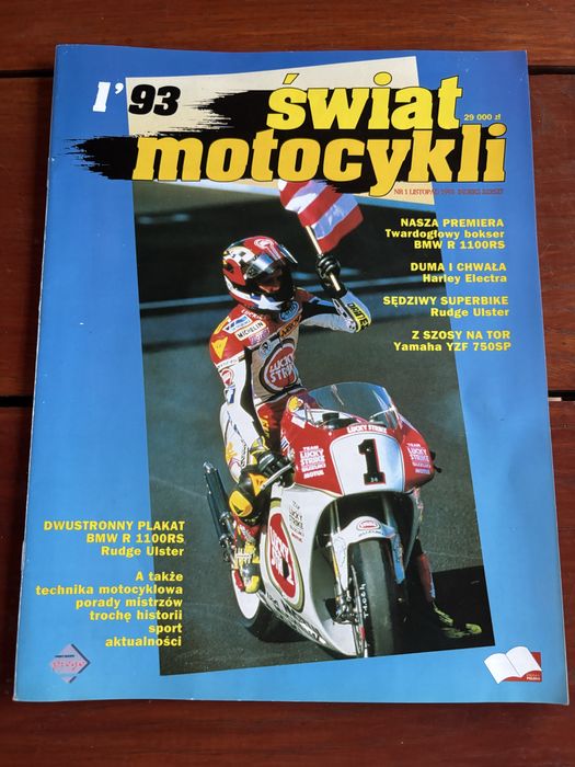 Świat Motocykli nr 1/1993 – pierwszy numer, biały kruk kolekcjonerski