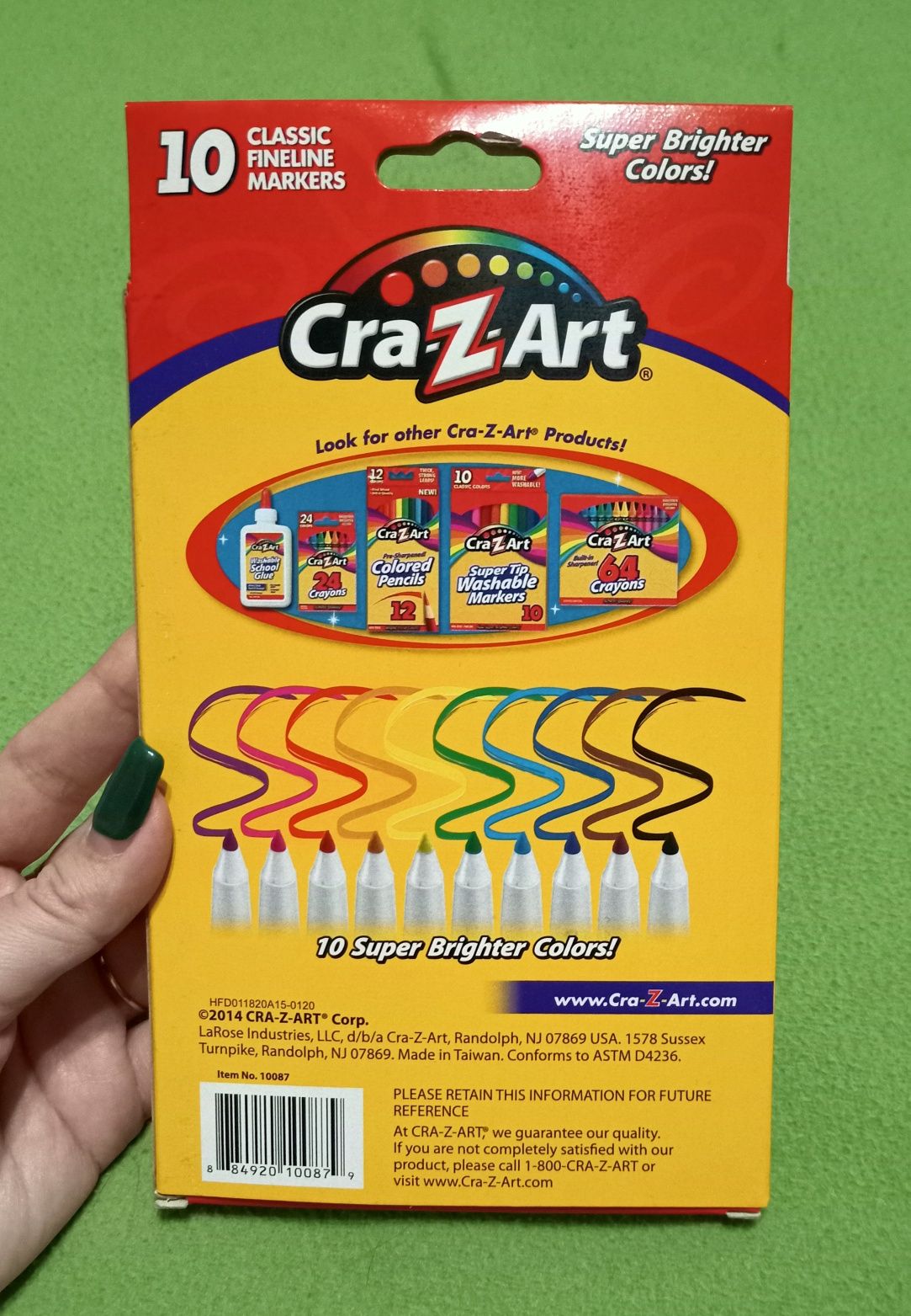 Фломастеры Cra-Z-Art Classic Markers HFD010487A01