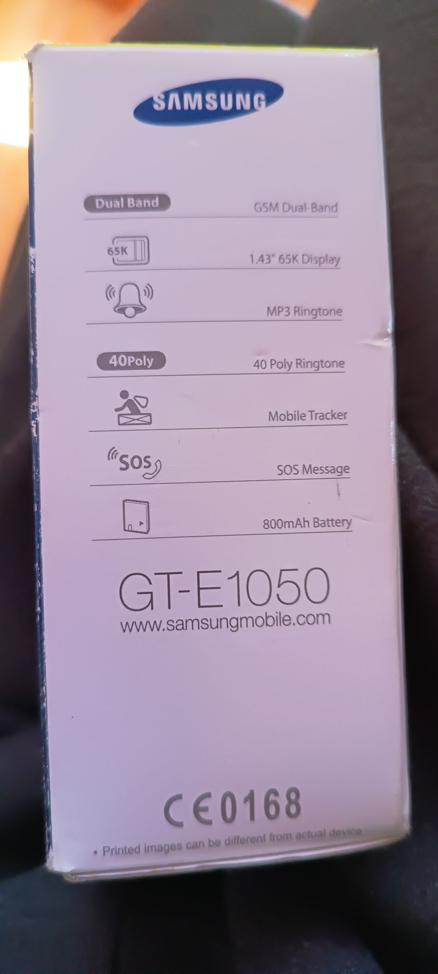 Telemóvel Samsung GT E1050