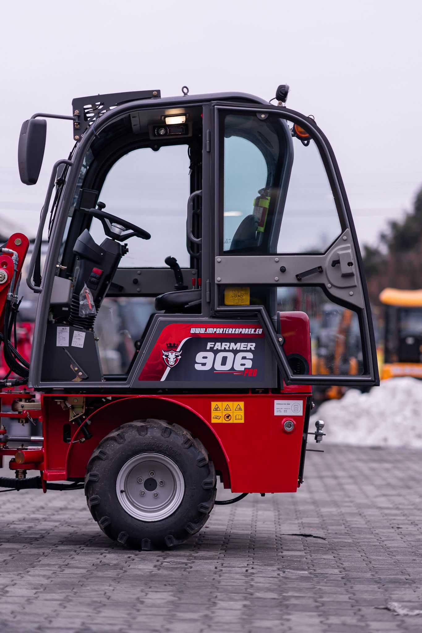 Miniładowarka Kingway Farmer 906 PRO 4x4 WYPRZEDAŻ ROCZNIKA