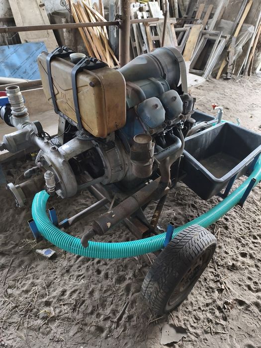 Pompa spalinowa deszczownia