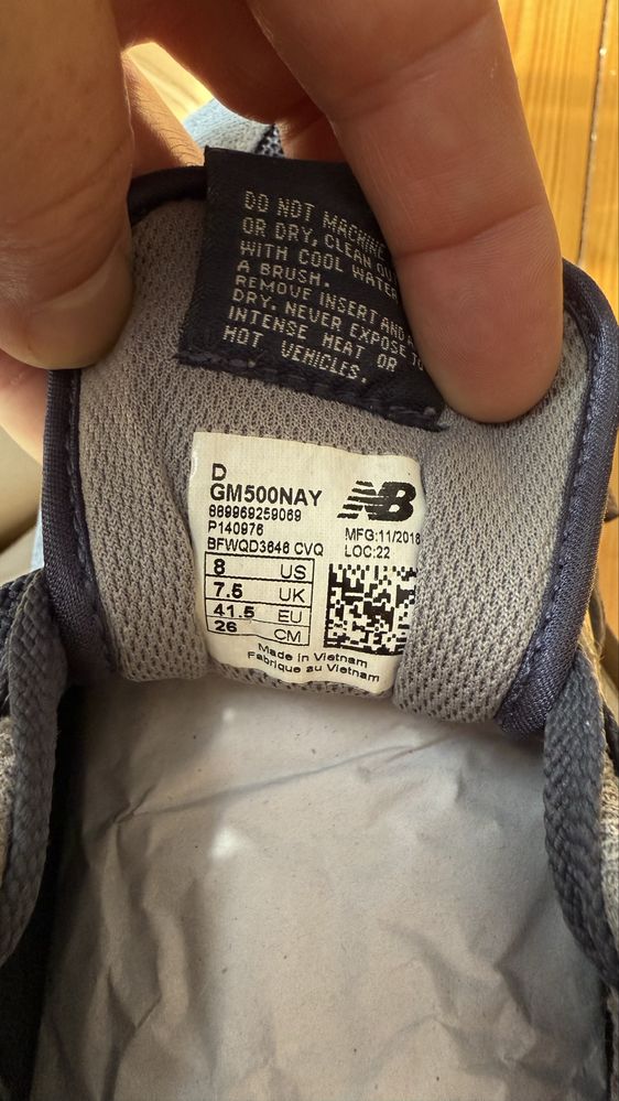 Buty New Balance GM500NAY