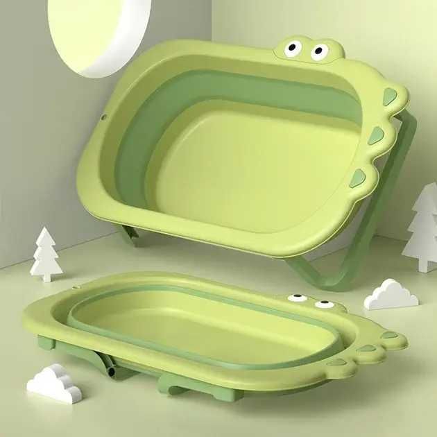 ХІТ! Детская складная ванночка EL CAMINO CROCO дитяча ванночка