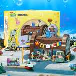 Klocki SPONGEBOB restauracja POD TŁUSTYM KRABEM 2700 klocków JAK LEGO