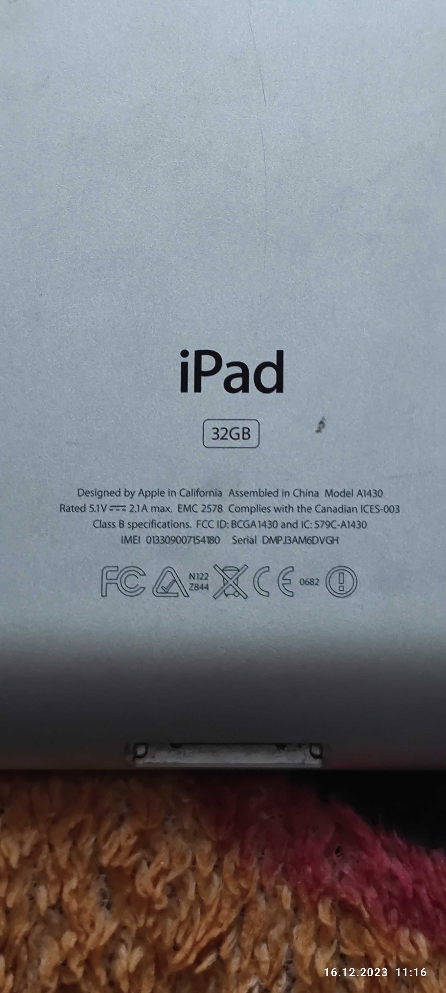 Планшет ipad 32 gb