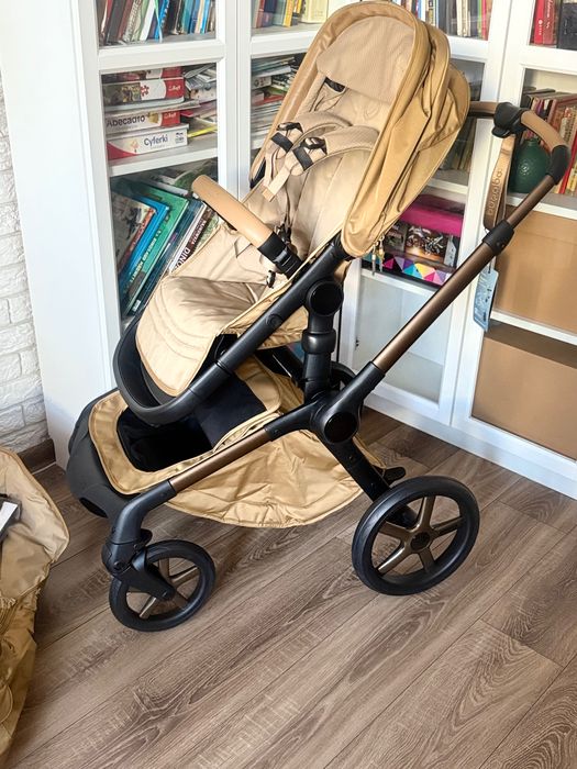 Bugaboo Fox 5 Noir Amber Glow Limited Edition nowy wózek 2w1