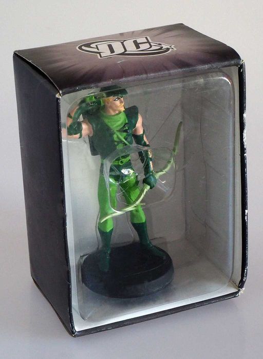 Estatueta DC Comics Original pintada à mão de "Green Arrow"