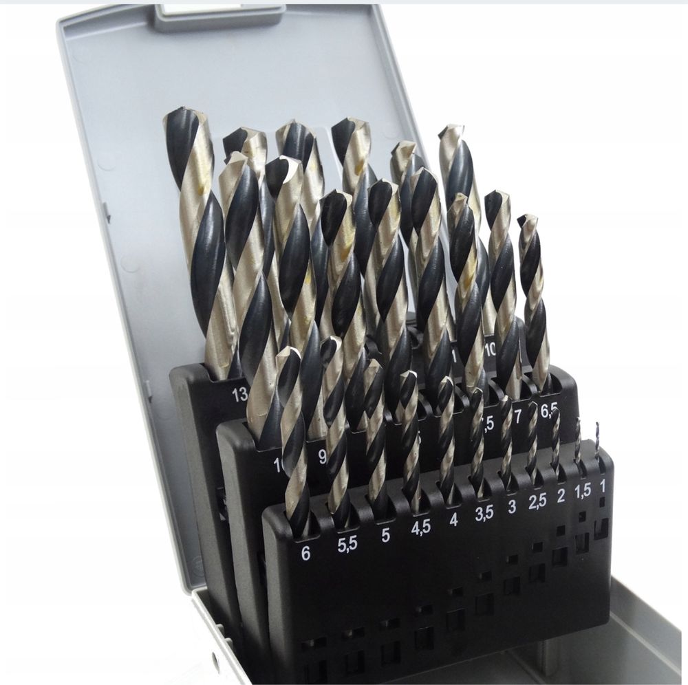 BOSCH ZESTAW WIERTEŁ do Stali Metalu Drewna PVC 25szt