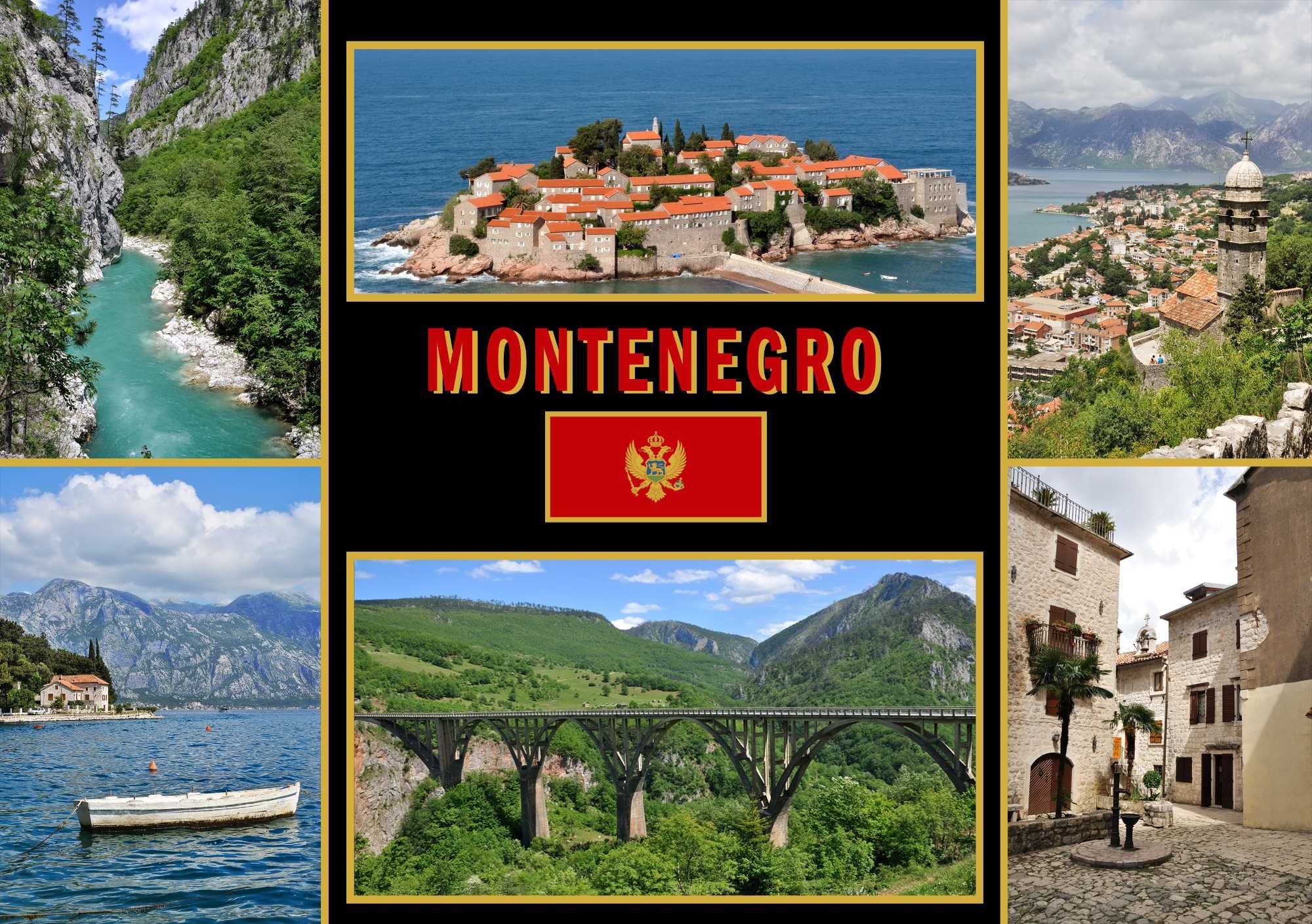 Magnes na lodówkę - Czarnogóra - Montenegro