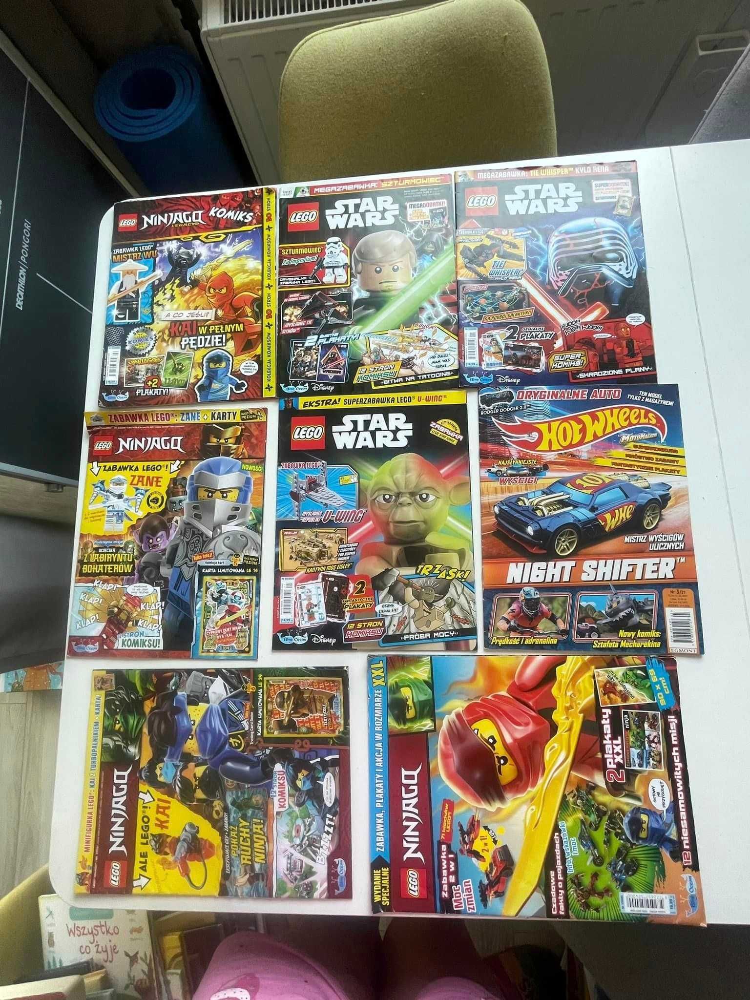 Magazyny Ninjago, Star Wars, Hot wheels,