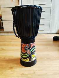 Bęben djembe z Afryki 50cm i 12 cm średnicy