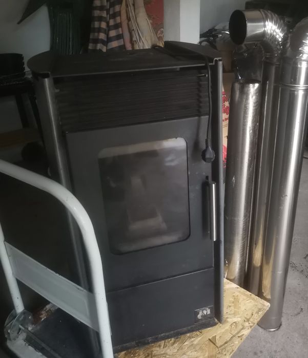 Salamandra a pellets