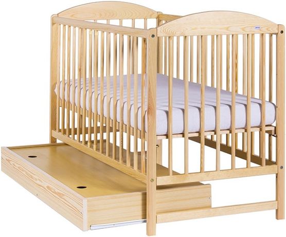 Drewniane łóżeczko DREWEX 120X60 cm (bez szuflady)