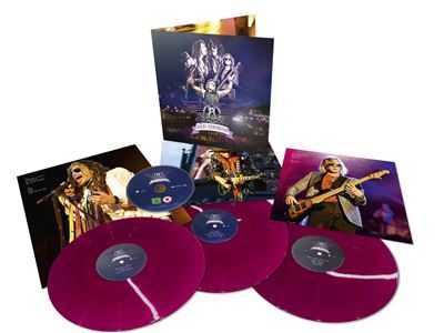 Aerosmith-Rocks Donington 2014, 3 LPs cor purpura +DVD