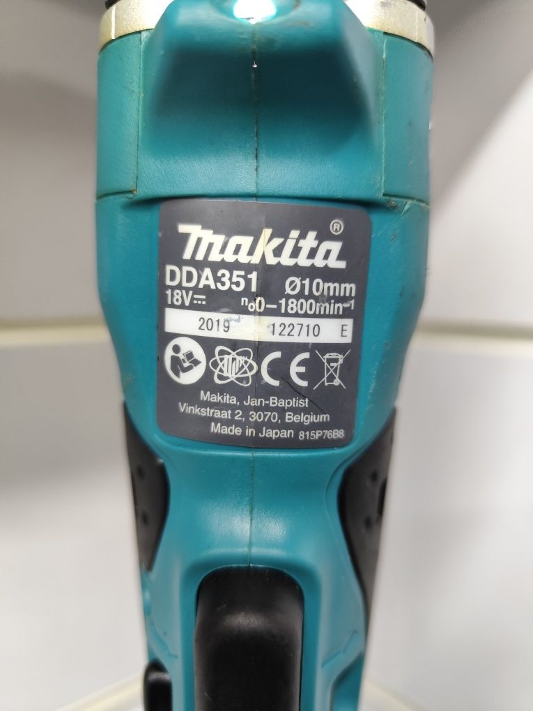 Makita /DDA351/ шуруповерт кутовий/ макіта