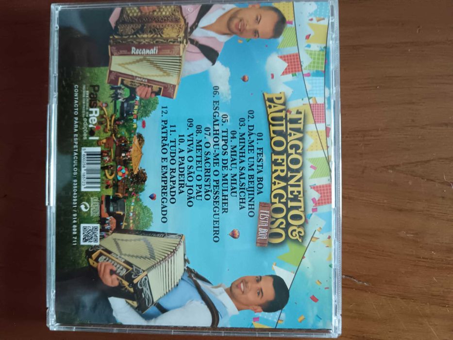 cd original - tiago neto e paulo fragoso - festa boa