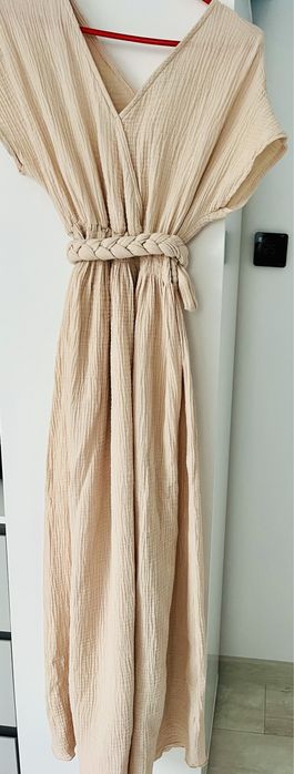 Sukienka muslinowa maxi Agatha Pucci