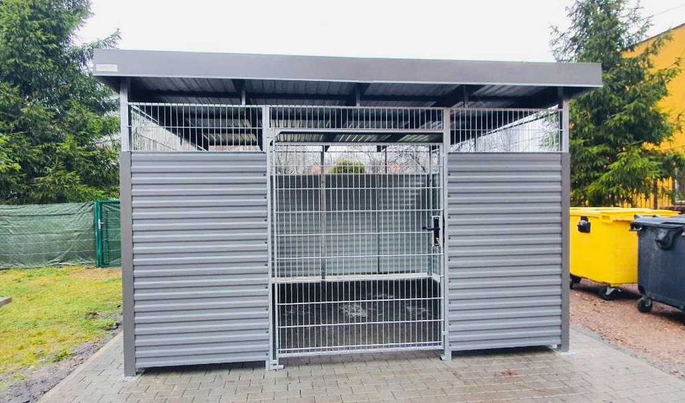 Wiata Śmietnikowa 3X2 . MONTAŻ GRATIS