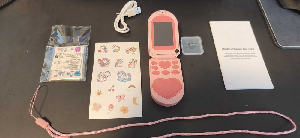 Telemóvel Brinquedo com Câmara – Novo