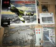 моделі 1/48 : Bf-109F-4, Лагг-3 icm