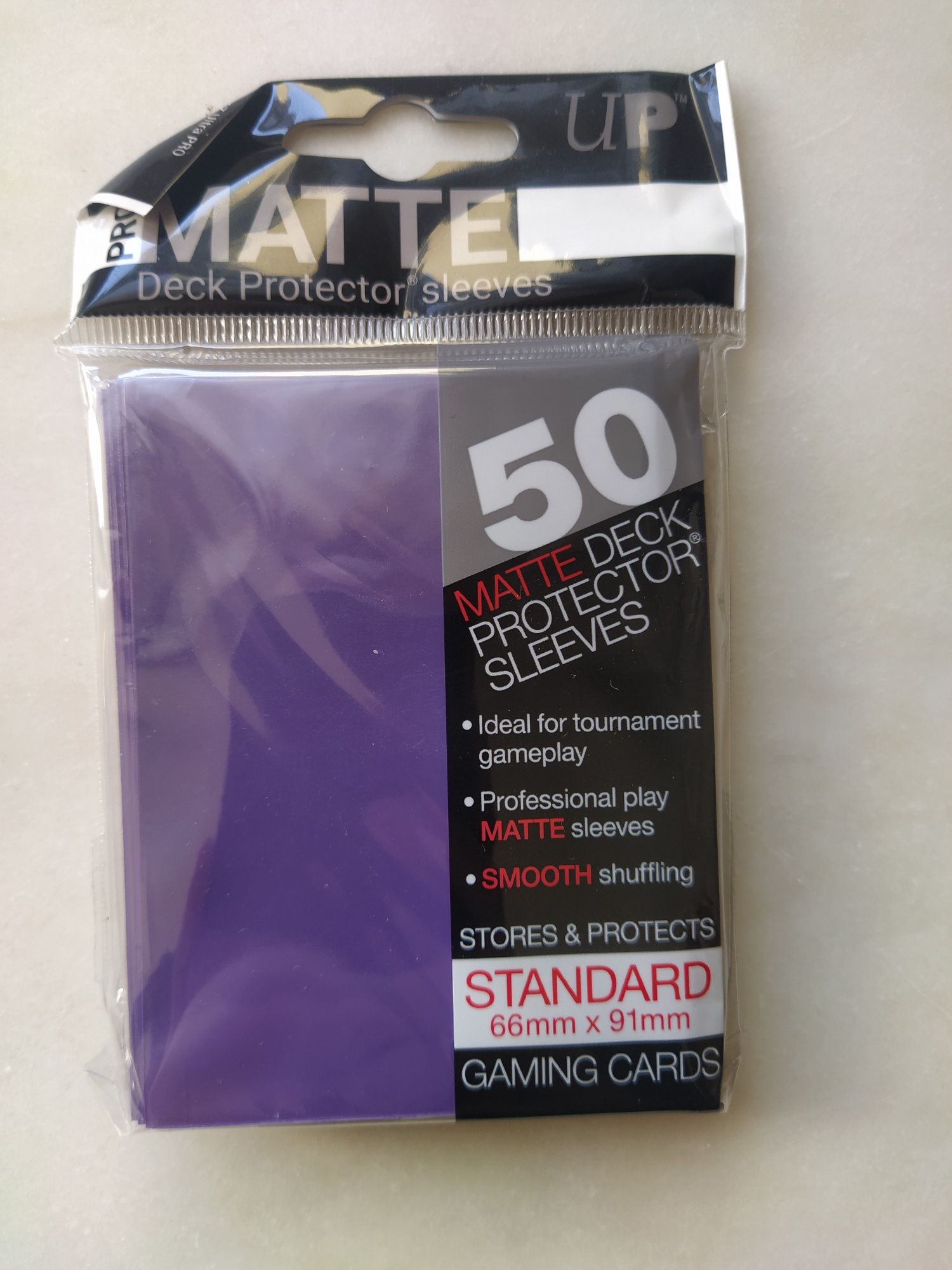 Protetores de cartas Standard 50 Ultra Pro Pro-Matte Sleeves (Purple)