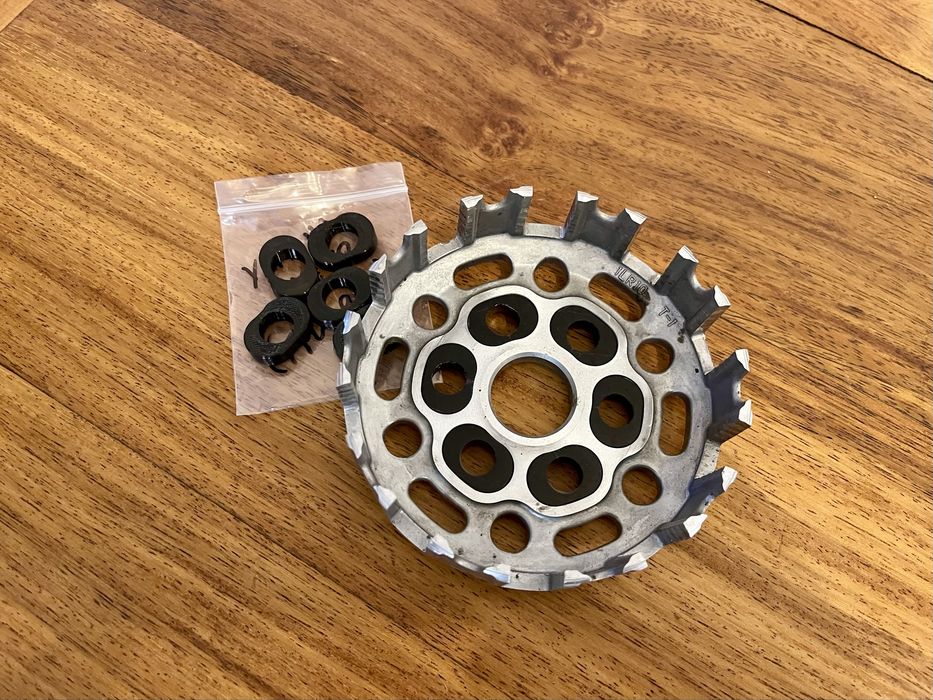 Borrachas cesto de embraiagem yamaha yz 80cc