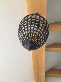 Lampa sufitowa "kokon"