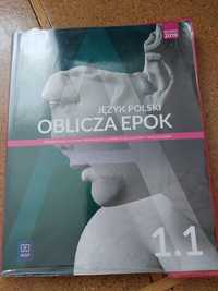 Podręcznik język polski Oblicza epok 1.1 klasa pierwsza liceum