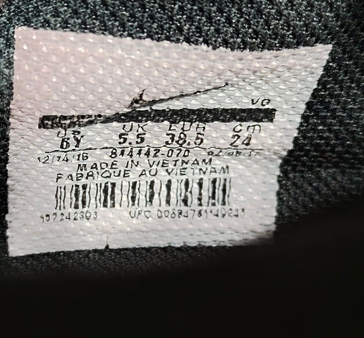 Buty do piłki nożnej, korki Nike r.38,5