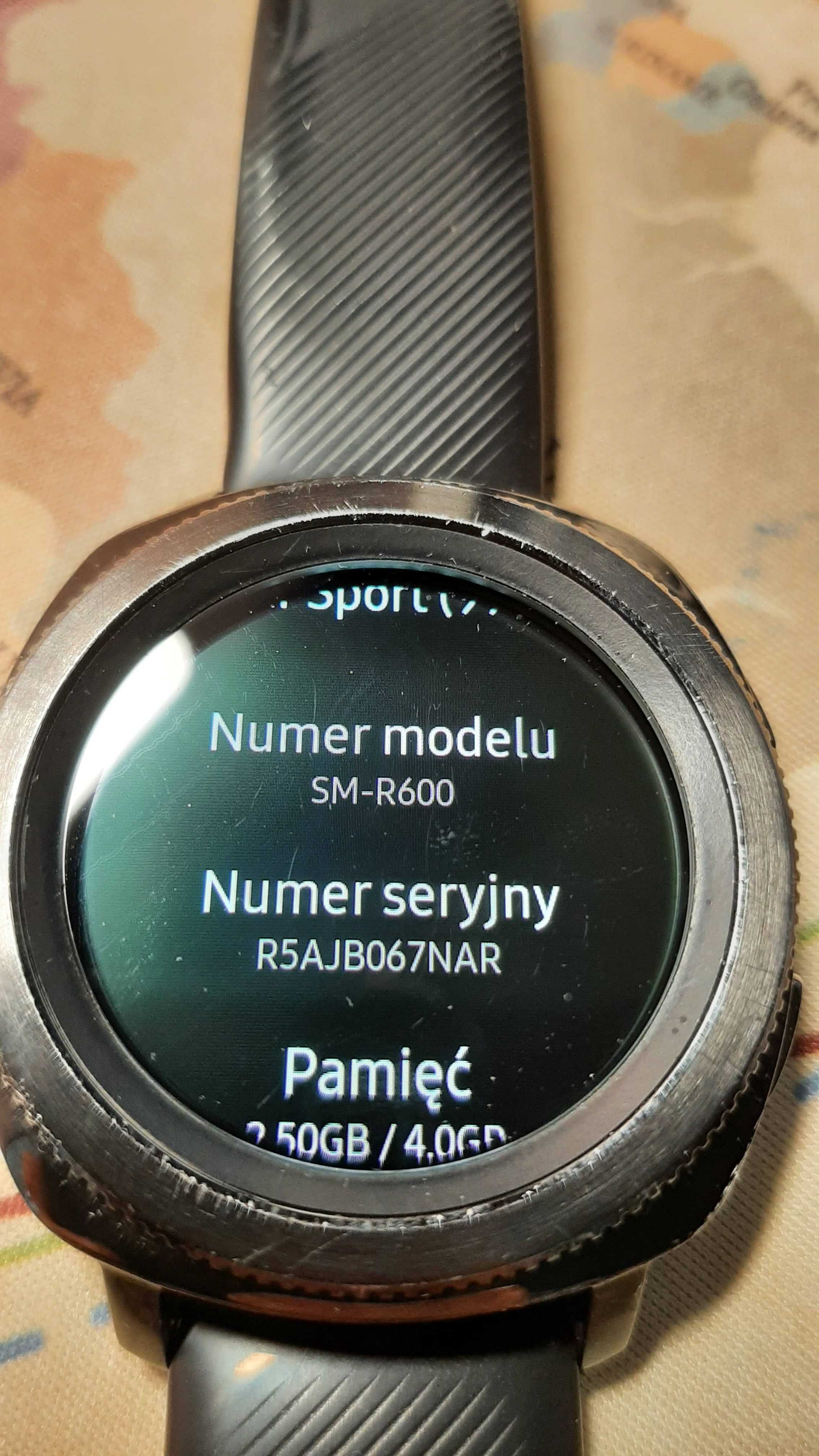 Smartwatch SAMSUNG Gear Sport