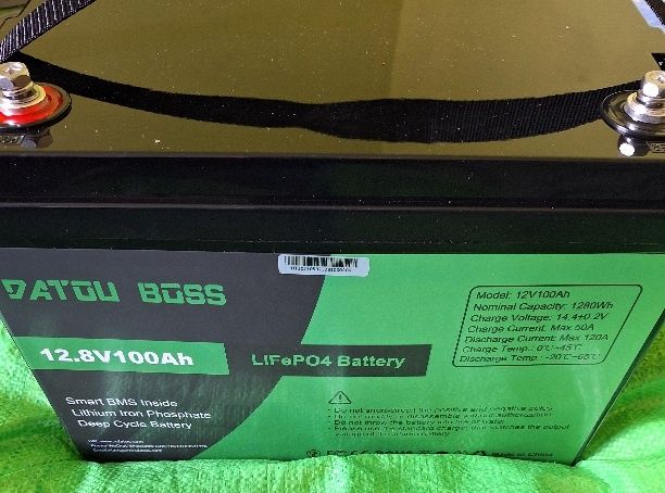 Akumulator lifepo4 Datouboss 100ah +Ładowarka