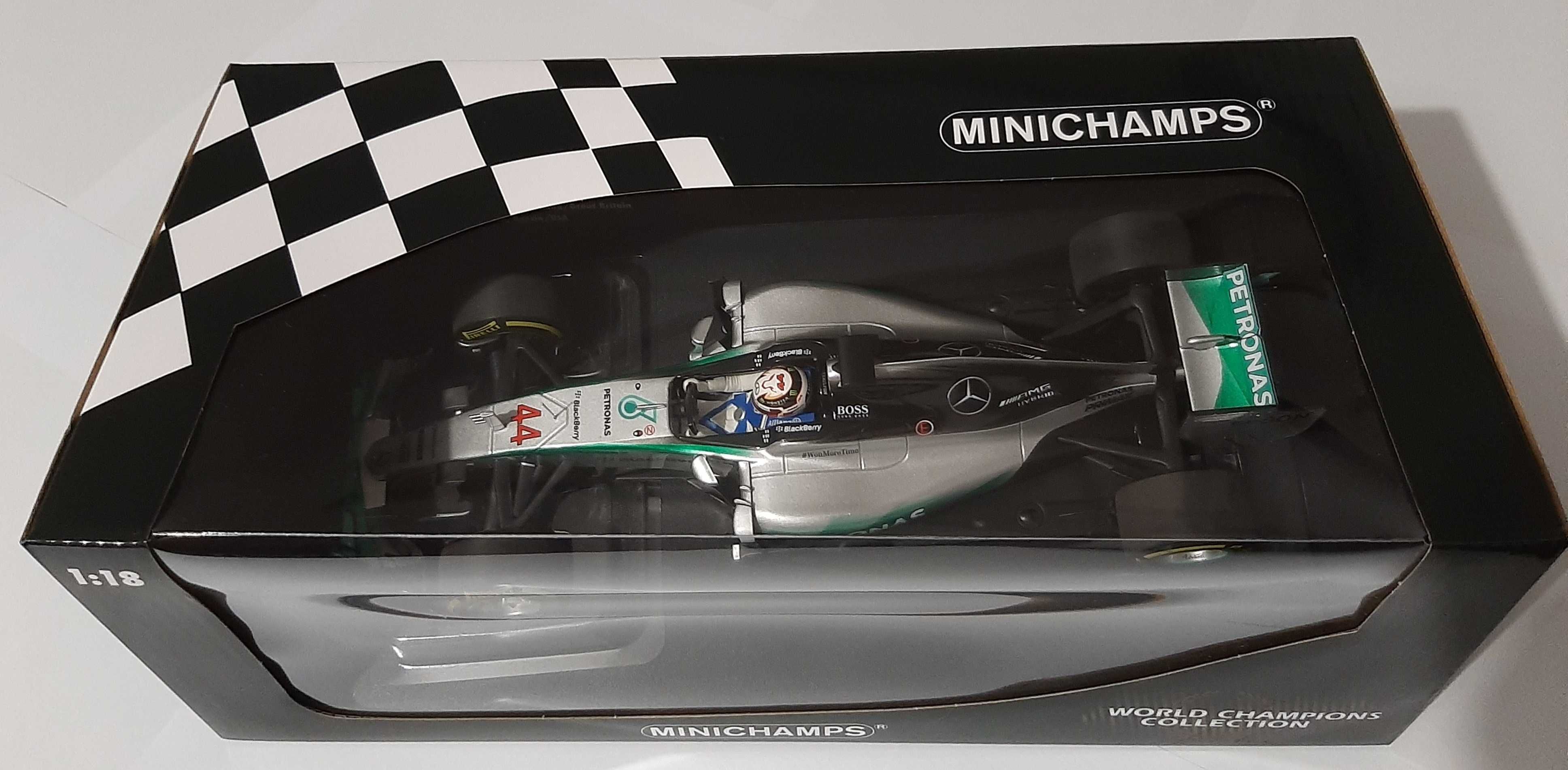 Lewis Hamilton F1 Mercedes W06 2015 Minichamps