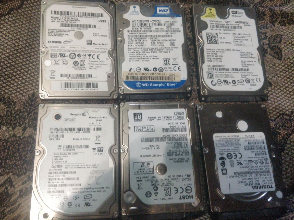 Hdd 2.5 для ноутбука - нетбука- и т/д