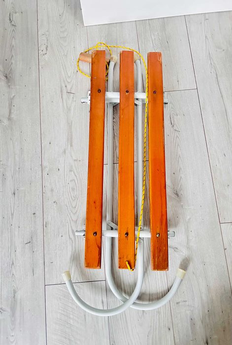 Składane Sanki Vintage solidne z okresu PRL / Sanki dla dziecka