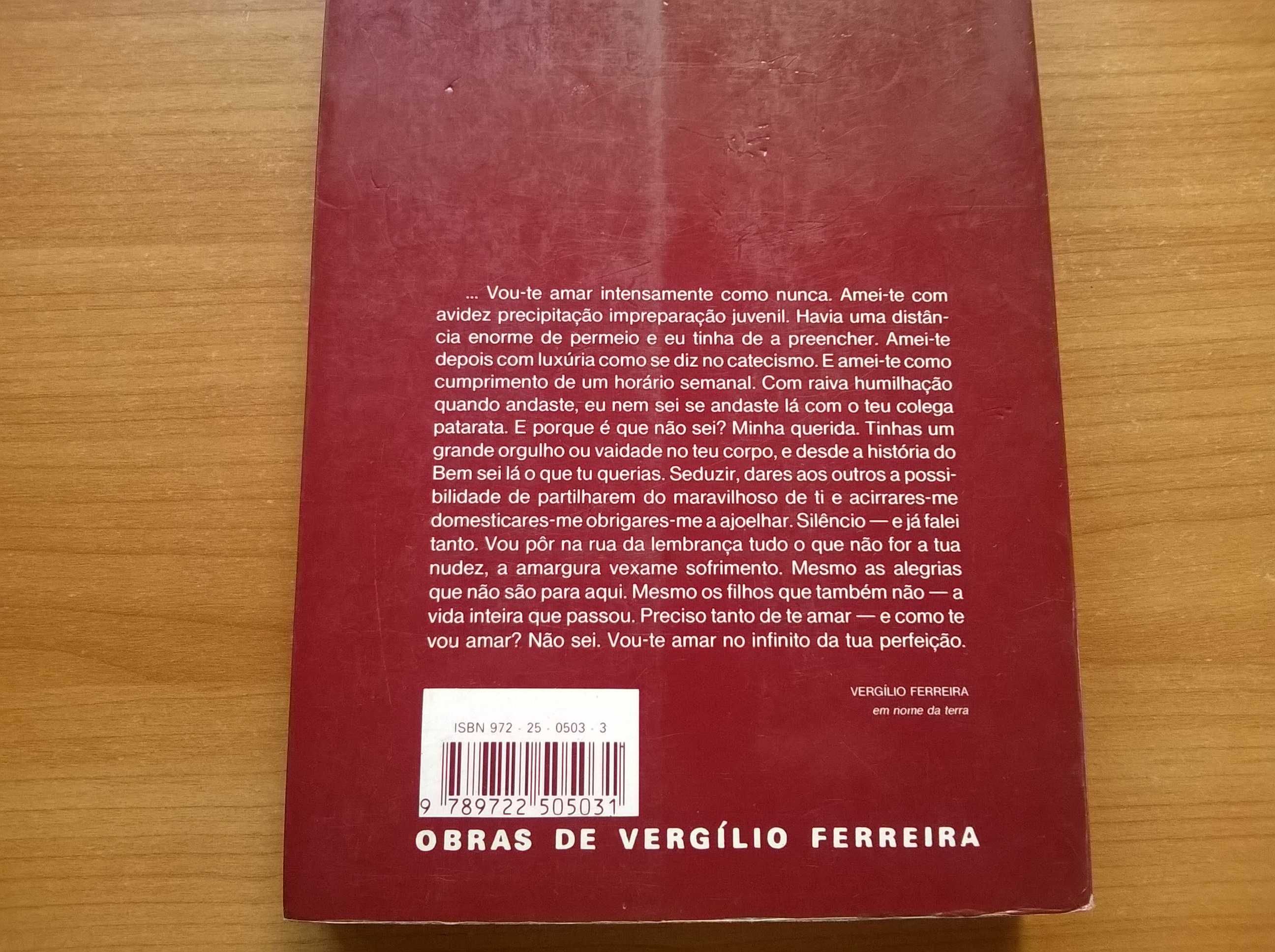 Em Nome da Terra - Vergílio Ferreira (portes grátis)