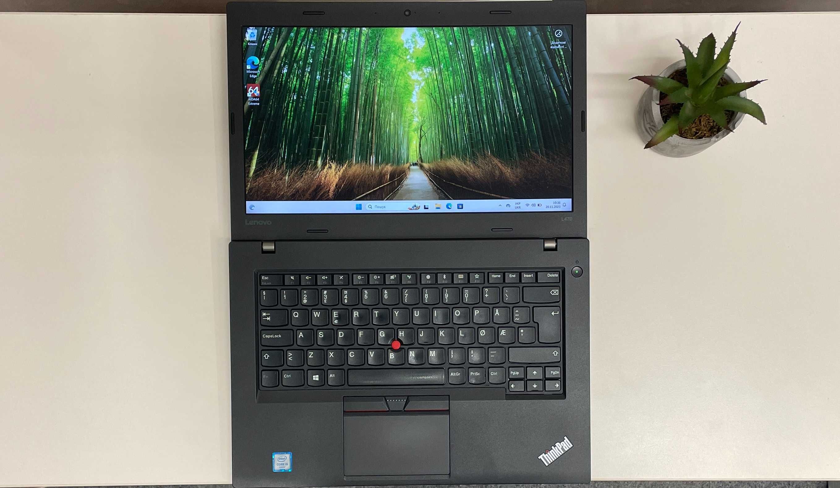 Lenovo ThinkPad L470 (14" IPS/Core i5-6200U/8Gb/256Gb/HD Graphics 520)