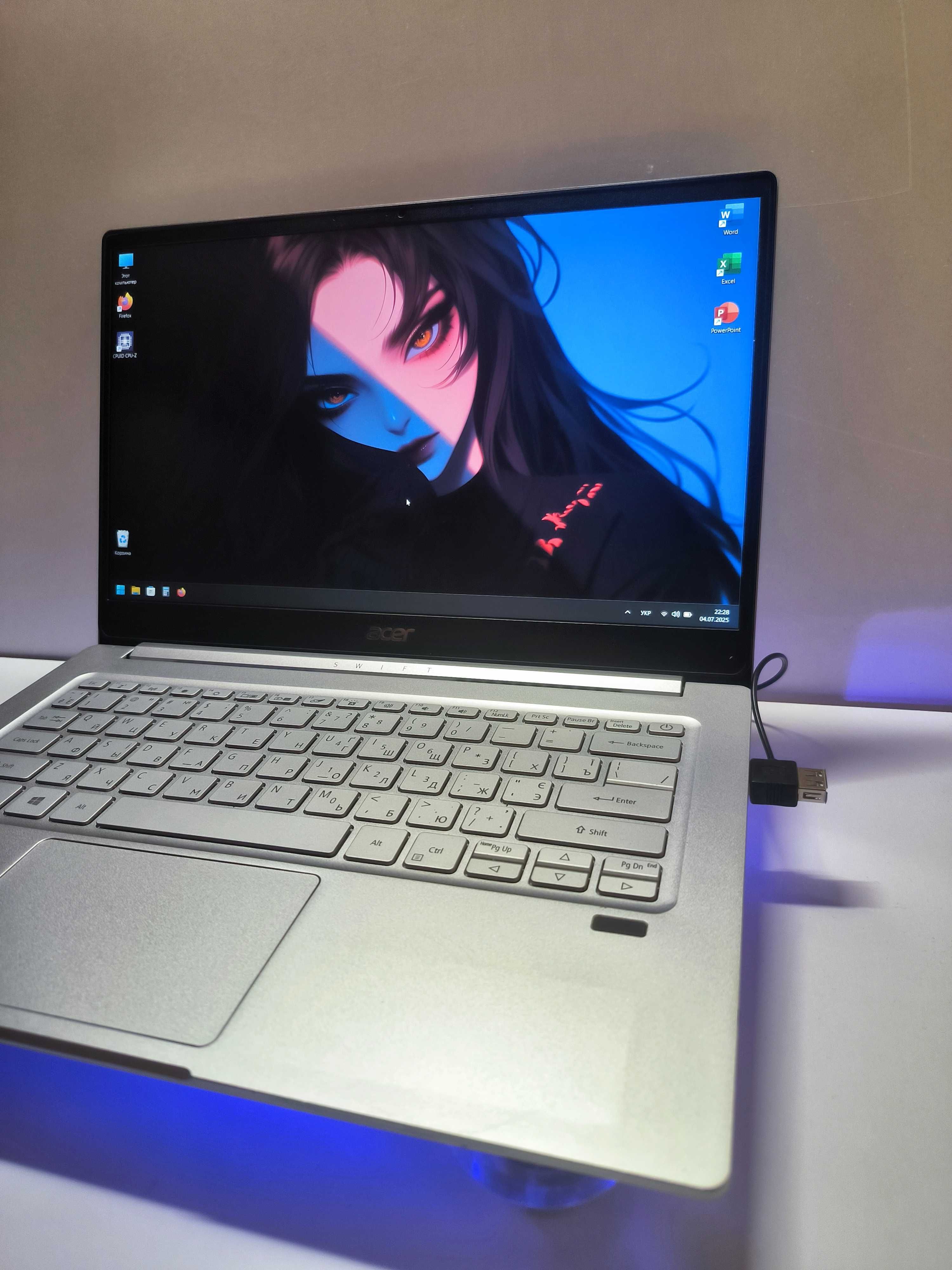 Ноутбук Ігровий Acer Swift 2023 Ryzen 5 4500U\RAM 16\SSD512/VRAM 8 GB