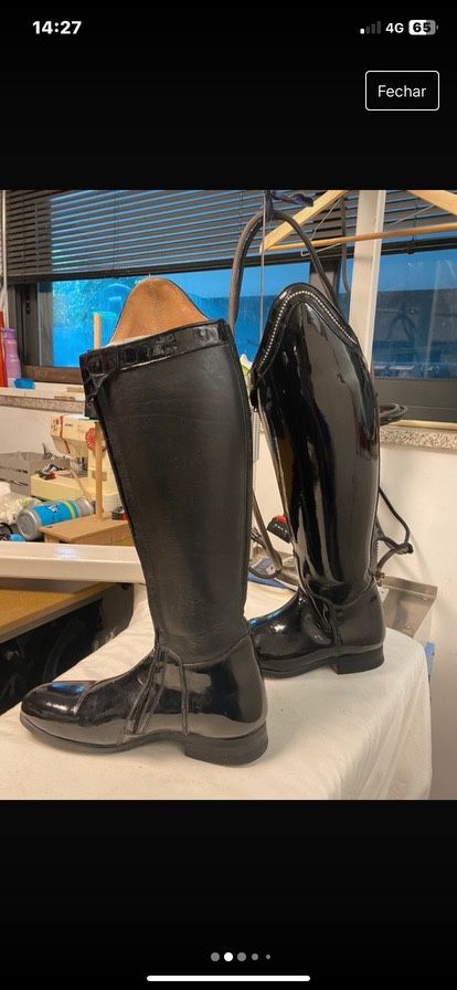 Botas de gesso de dressage da marca celeris