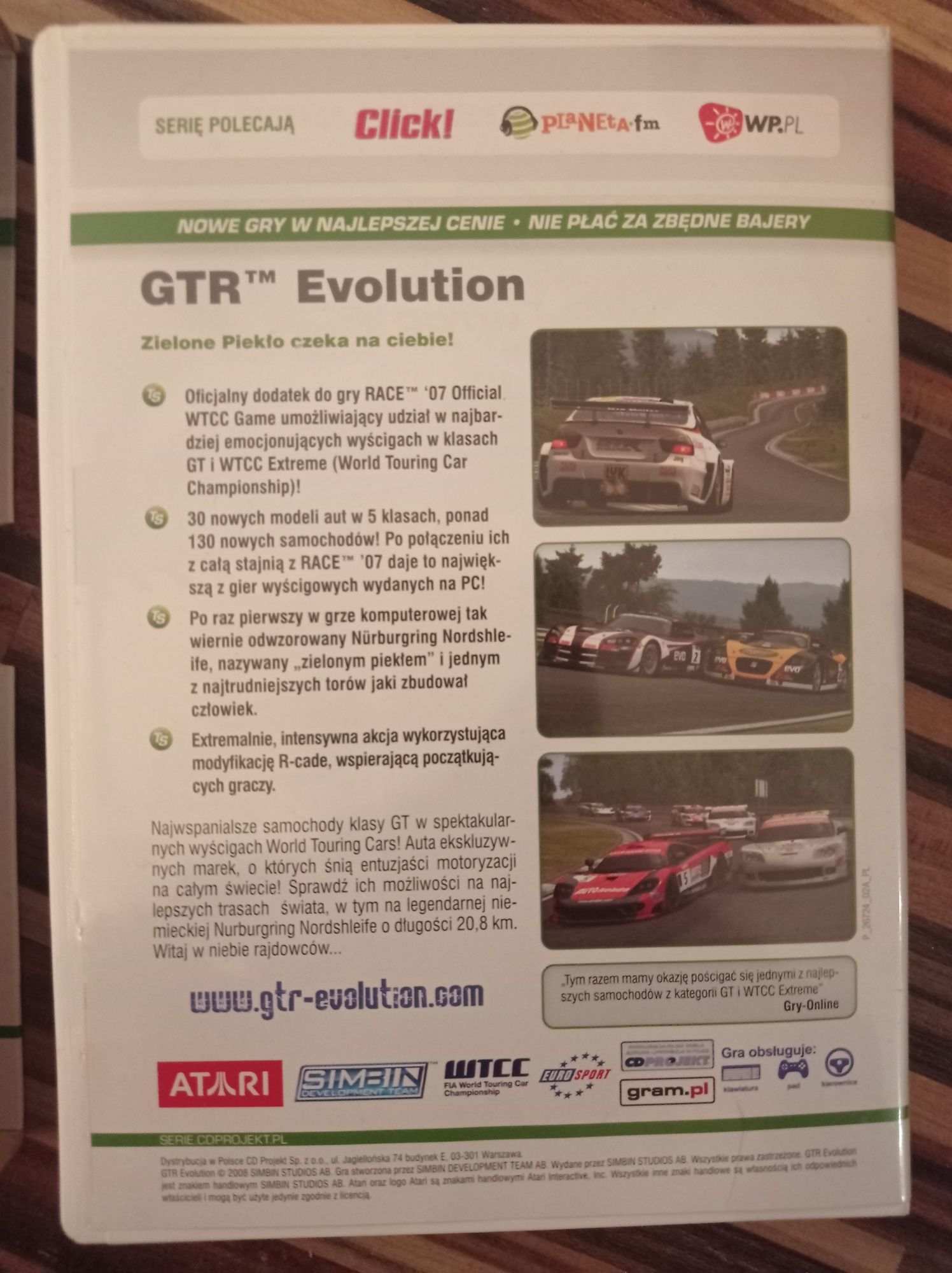 Gra Evolution oficjalny dodatek do gry race