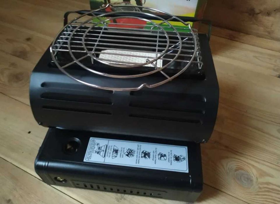 похідний газовий обігрівач для кемпінгу туристичний на рибалку