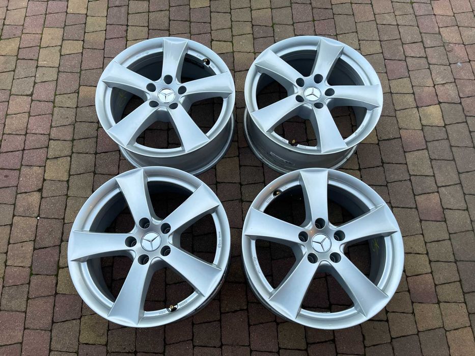 3660. Alufelgi 17" Mercedes W211 W212 W203 7.5J ET38 5x112 proste
