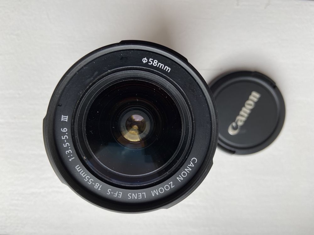 Vendo lente Canon EFS 18-55
