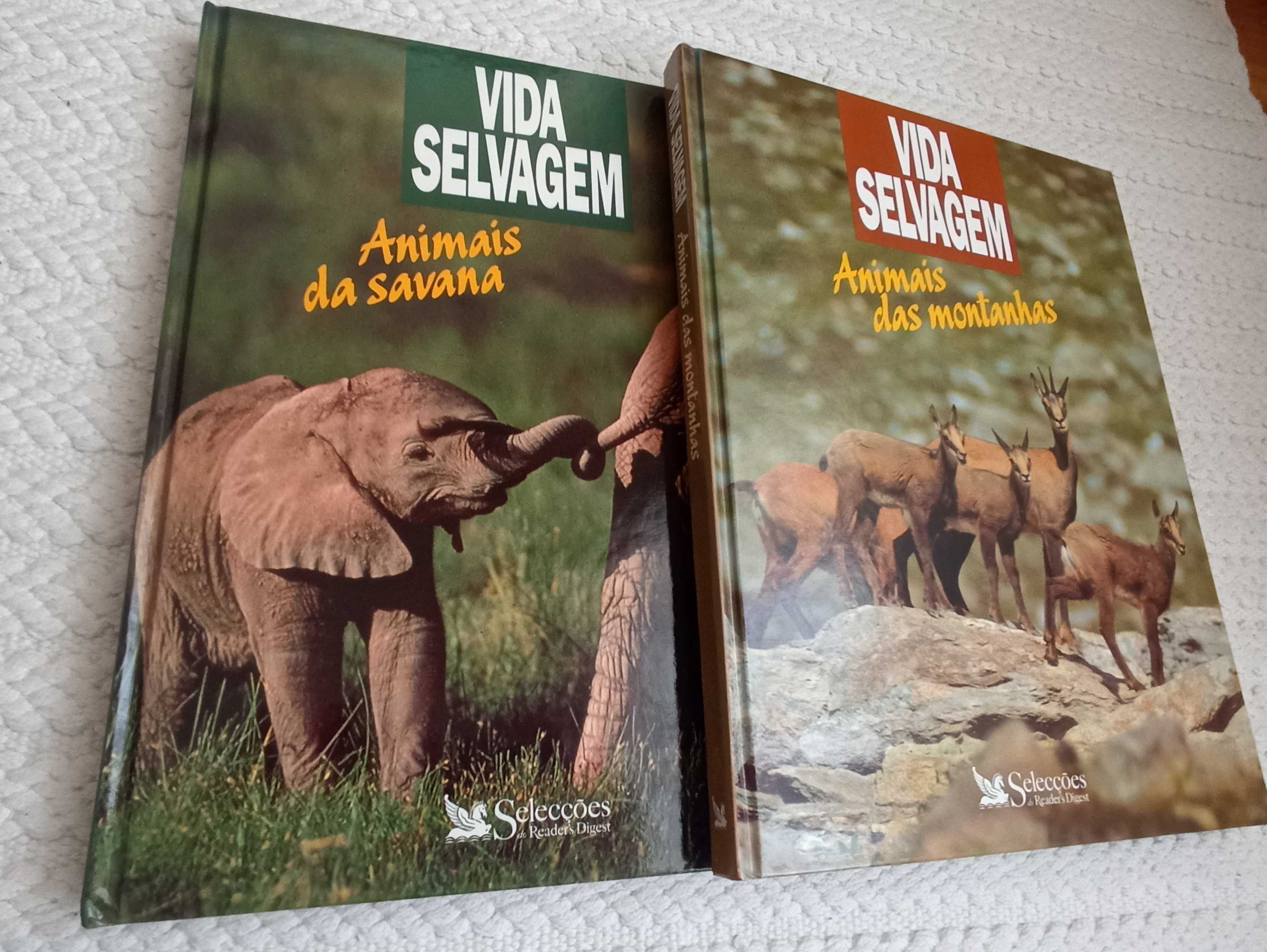Livros/enciclopédias (vida selvagem, humana, histórias do Mundo,etc..)