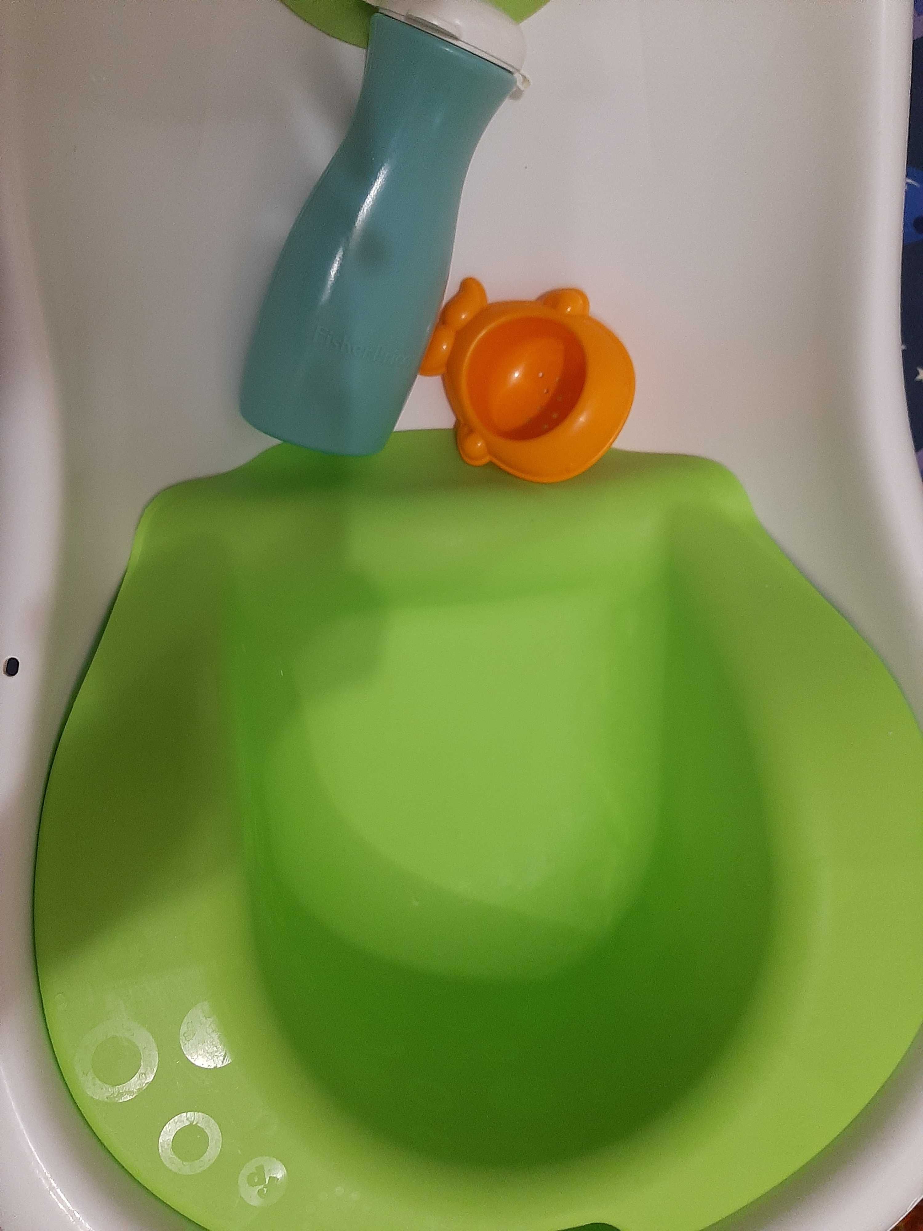 Ванночка fisher price bath center з гамачком