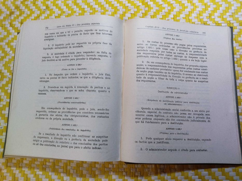 Código de Processo Civil 1961