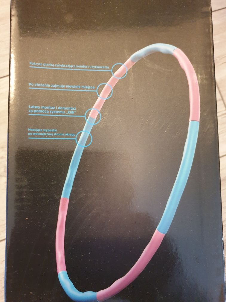 Nowe hula hoop składane fitness