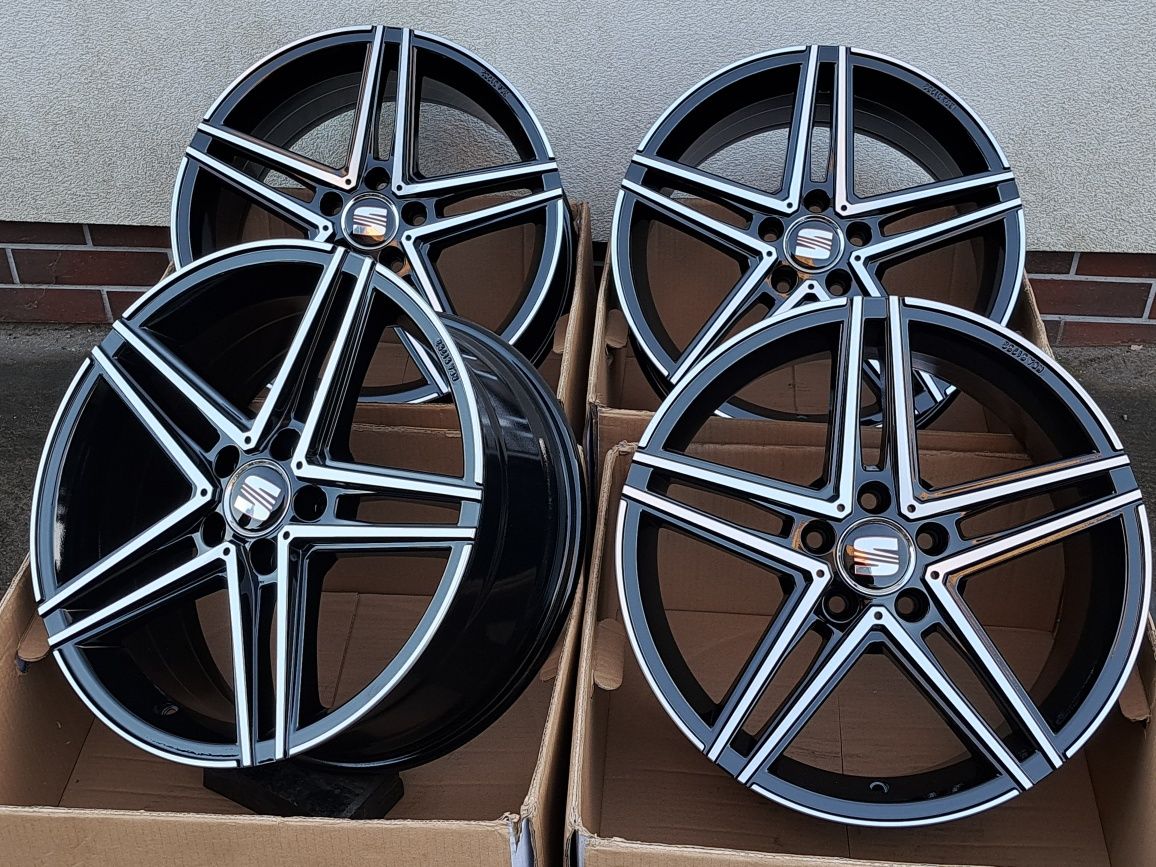 Alufelgi SEAT 18 5x112 Leon Exeo Altea Toledo Freetrack Ateca DM04