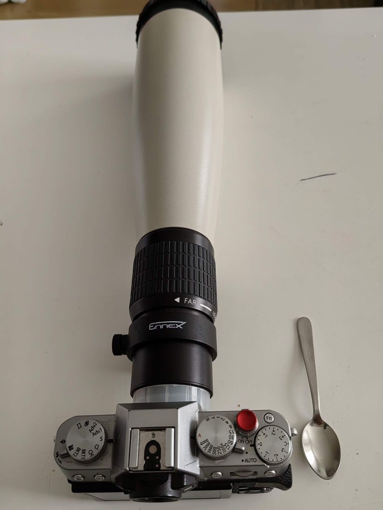 Teleobiektyw 500mm super jasny f5.6 mega zoom foto gwint uniwersalny